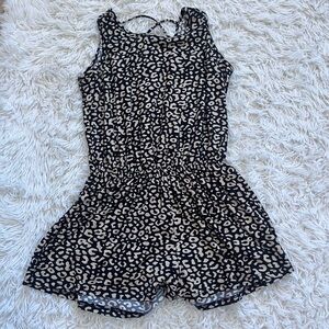 crown of hearts kids romper